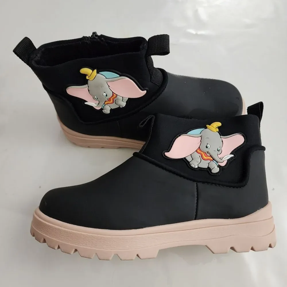 Zara Disney Unisex Girls Boys Dumbo Fashion Rain Boots Size 10.5 RARE!